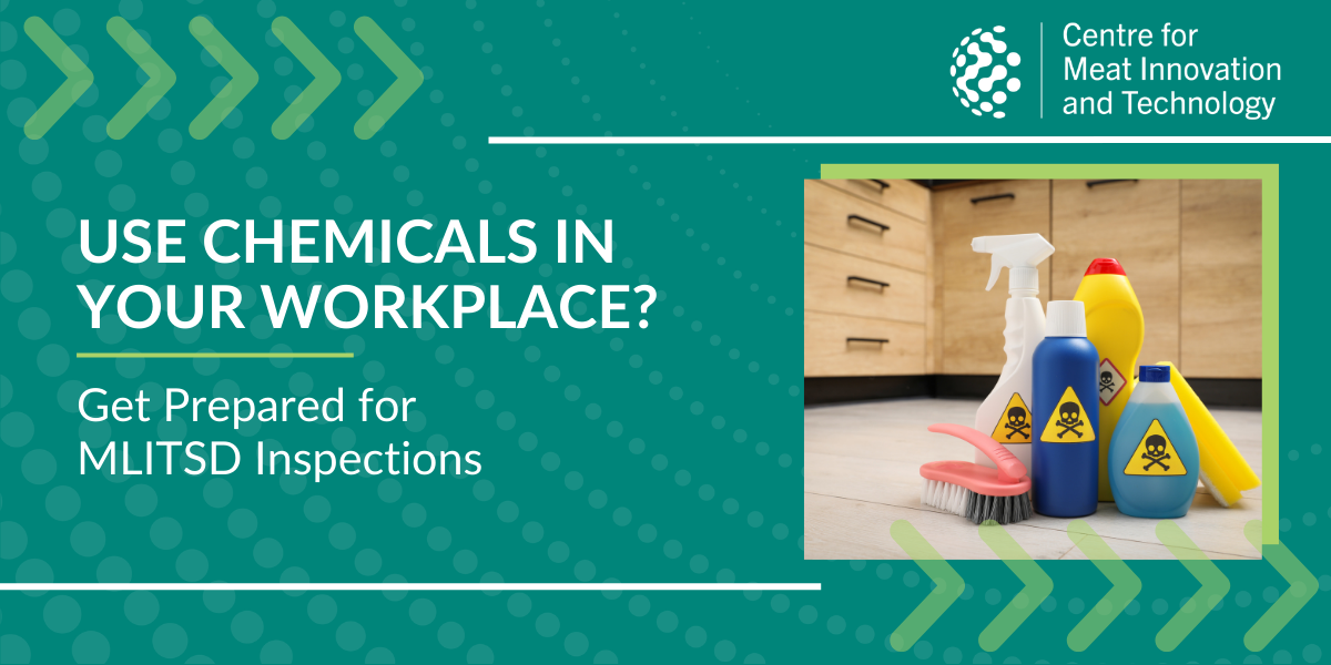 Use Chemicals in your workplace? Banner