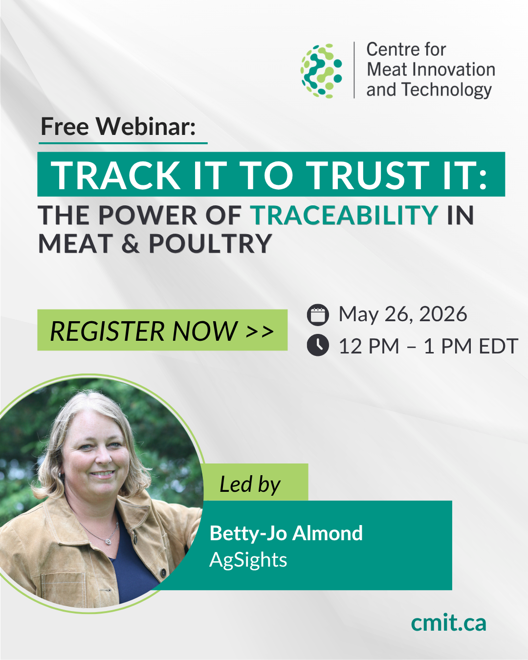 “Track It to Trust It: The Power of Traceability in Meat & Poultry” Webinar
